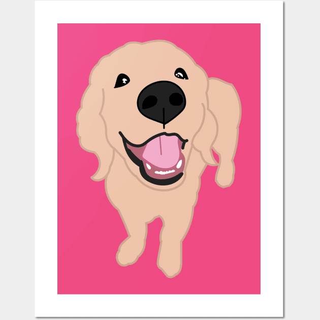 Golden Retriever Wall Art by courtneylgraben